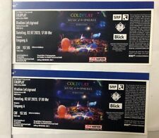 Coldplay tickets stehplatz gebraucht kaufen  Freiburg