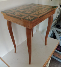 decorative wooden sewing box table for sale  Shipping to South Africa