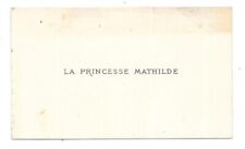 Carte princesse mathilde d'occasion  Expédié en France