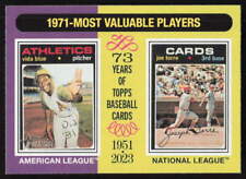 Usado, 2024 Topps Heritage #193 Vida Blue/Joe Torre 1971 Jugador Más Vp segunda mano  Embacar hacia Argentina