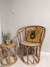 Vintage rattan wicker for sale  Shipping to Ireland