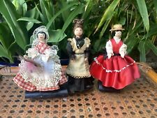 Three vintage dolls d'occasion  Expédié en Belgium