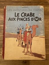 Album aventures tintin d'occasion  Saint-André-de-Cubzac
