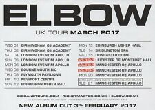 Elbow tour dates for sale  WILLENHALL