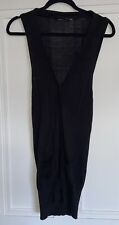 Black sleeveless long for sale  COLCHESTER