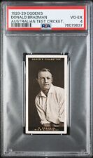 1928-29 Ogden's Australian Test Cricketers Tobacco Don Bradman Rookie RC PSA 4 for sale  Shipping to South Africa