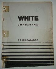 White 3407 Plant Aire Planter Parts Catalog Manual Book 4/74 Original! for sale  Elizabeth