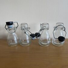 Glass bottles miniature for sale  TOTNES