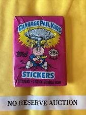 1985 1 Original Garbage Pail Kids 1st Series Sealed Wax Pack OS1 GPK TAMPERED NR for sale  Irvine