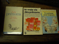 Lot livres prénoms d'occasion  Montargis