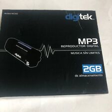 Reproductor digital de MP3 DIGITEK 2 GB, nuevo caja abierta segunda mano  Embacar hacia Argentina