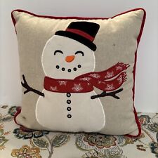 Snowman throw pillow for sale  Mechanicsville