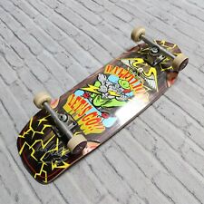 Street Plant Mike Vallely Batallón Patineta Mazo Completo Tanque de Patín Firmado segunda mano  Embacar hacia Mexico