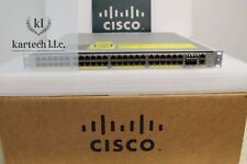 Used, Cisco Catalyst 4948 WS-C4948E-F 48 Port L3 Gigabit Switch 15.2 OS Dual AC for sale  Shipping to South Africa