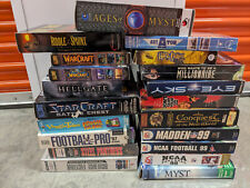 Big Box PC Gaming LOT of 19: Steel Panthers StarCraft Warcraft Battle Chest WOW for sale  Shipping to South Africa