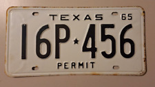 1965 texas permit for sale  San Antonio
