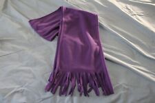 Purple fleece scarf for sale  Iowa City