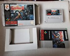 Castlevania snes pal for sale  RUGBY