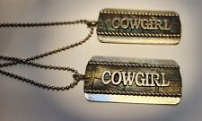 Cowgirl necklace dog for sale  Pocatello