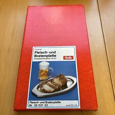 Vintage fleisch bratenplatte gebraucht kaufen  Köln-Urbach