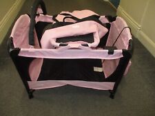 Joie Junior Excursion Travel Doll Cot and Bouncer Set used for sale  COVENTRY
