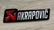 Akrapovic auspuff emblem gebraucht kaufen  Kleve
