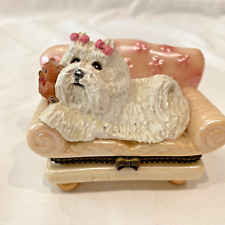 Ceramic maltese dog for sale  Stockton