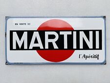 Emailschild martini aperitif gebraucht kaufen  Schiffweiler