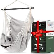 Unipride Hammock Chair Swing Heavy Duty for Patio & Porch I Good - Grey for sale  Shipping to South Africa