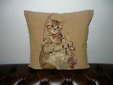 Coussin beige chaton d'occasion  Sceaux