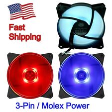 Cooler Master PC Case Fan MF120L RGB BLUE RED 1200RPM 3-Pin Molex DC 12V 0.16A for sale  Shipping to South Africa