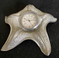 Pewter starfish clock for sale  Waller