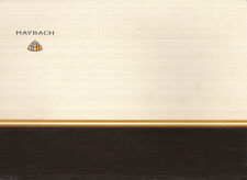 Brochure 2002 maybach d'occasion  Ancy-le-Franc