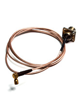 Usado, 25 piezas Radiall SO239 hembra 4 orificios conector brida SMA hembra adaptador cable de RF segunda mano  Embacar hacia Mexico