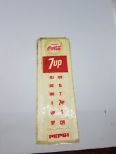 Usado, Adesivos Pepsi Coca-Cola 7UP para válvulas de mão pós-mistura 1970 Booth Inc vintage  comprar usado  Enviando para Brazil