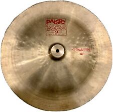 Platillo tipo chino Paiste 2002 18, usado segunda mano  Embacar hacia Argentina