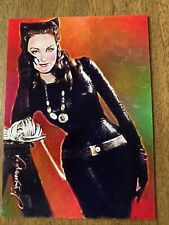 Julie Newmar como Catwoman Art Card #8 numerado xx/50 Edward Vela assinado 2019. comprar usado  Enviando para Brazil