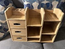 organizer bamboo tray desk for sale  Manistee