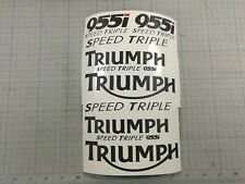 Usado, Kit Adesivi Triumph speed triple 955 I comprar usado  Enviando para Brazil