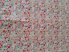 Cotton floral fabric for sale  GRIMSBY