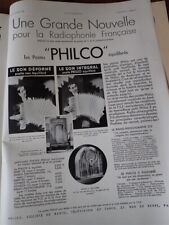 Tsf philco radio d'occasion  Expédié en Belgium