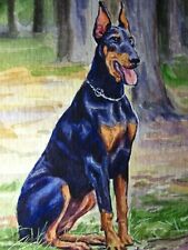 Watercolor painting dog for sale  USA