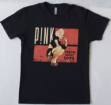 Camiseta Preta PINK The Truth About Love Tour 2013 Tamanho Pequeno comprar usado  Enviando para Brazil