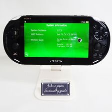 Używany, Sony Playstation PS Vita czarna PCH-2000 ZA11 tylko konsola PSV Slim Japonia używana na sprzedaż  Wysyłka do Poland