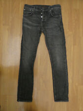 Nudie jeans black for sale  LEATHERHEAD