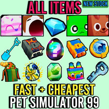 Pet Simulator 99 (PS99) - ALL ITEMS ⭐️ (Gems/Enchants/Huge Pets/Charms) ✅ Cheap, used for sale  Shipping to South Africa