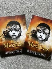 Les miserables musical for sale  SOUTHPORT