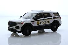 2021 Ford Explorer Serviço Secreto dos EUA Polícia Federal modelo fundido escala 1:64 comprar usado  Enviando para Brazil