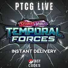 Temporal Forces Codes Booster Pokemon TCG Live Pack Entrega instantânea comprar usado  Enviando para Brazil