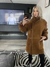 real shearling coat for sale  DUDLEY